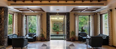 Sitzecke in der Lobby