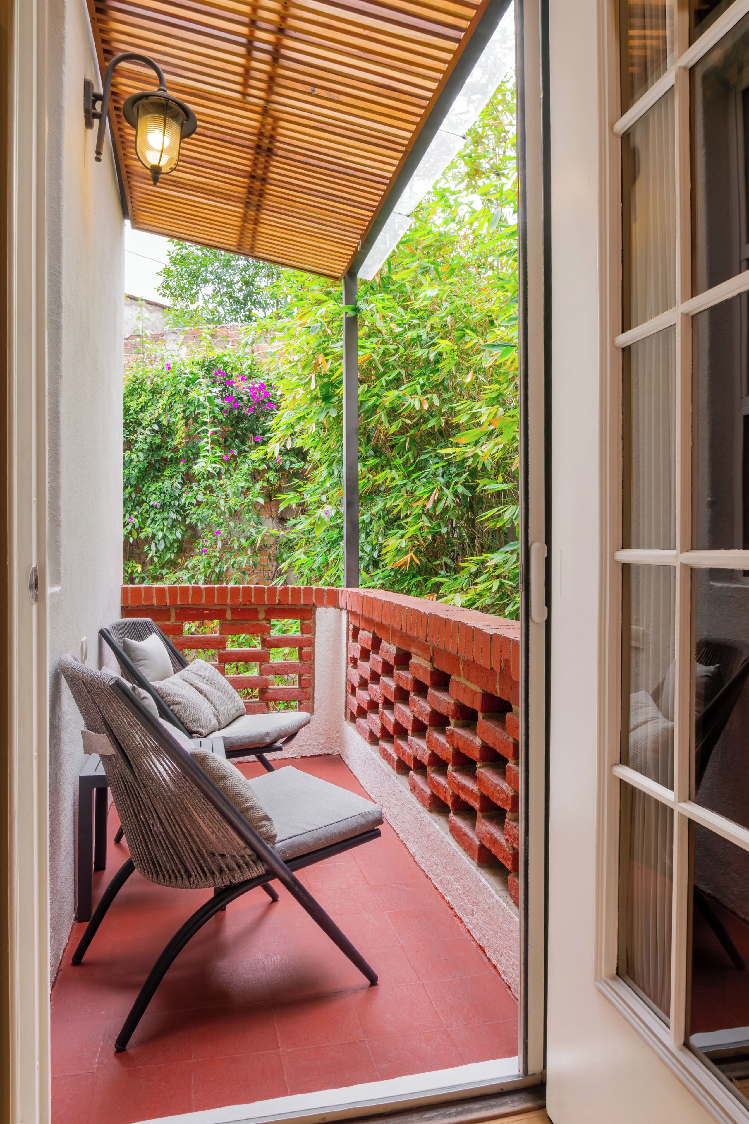Deluxe tweepersoonskamer, terras | Terras