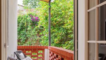 Deluxe tweepersoonskamer, terras | Terras