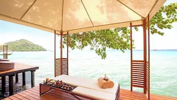 Body treatments, aromatherapy, deep-tissue massages, Swedish massages