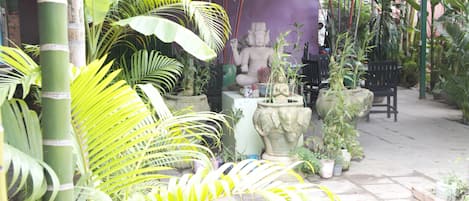 Overnattingsstedets uteområder