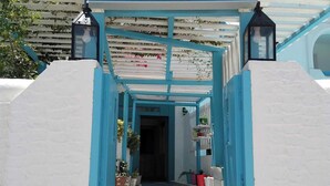A hotel entrance with a sign reading "Le Beau Sejour Djerba". - Hotel Le Beau Sejour (Mezraia)