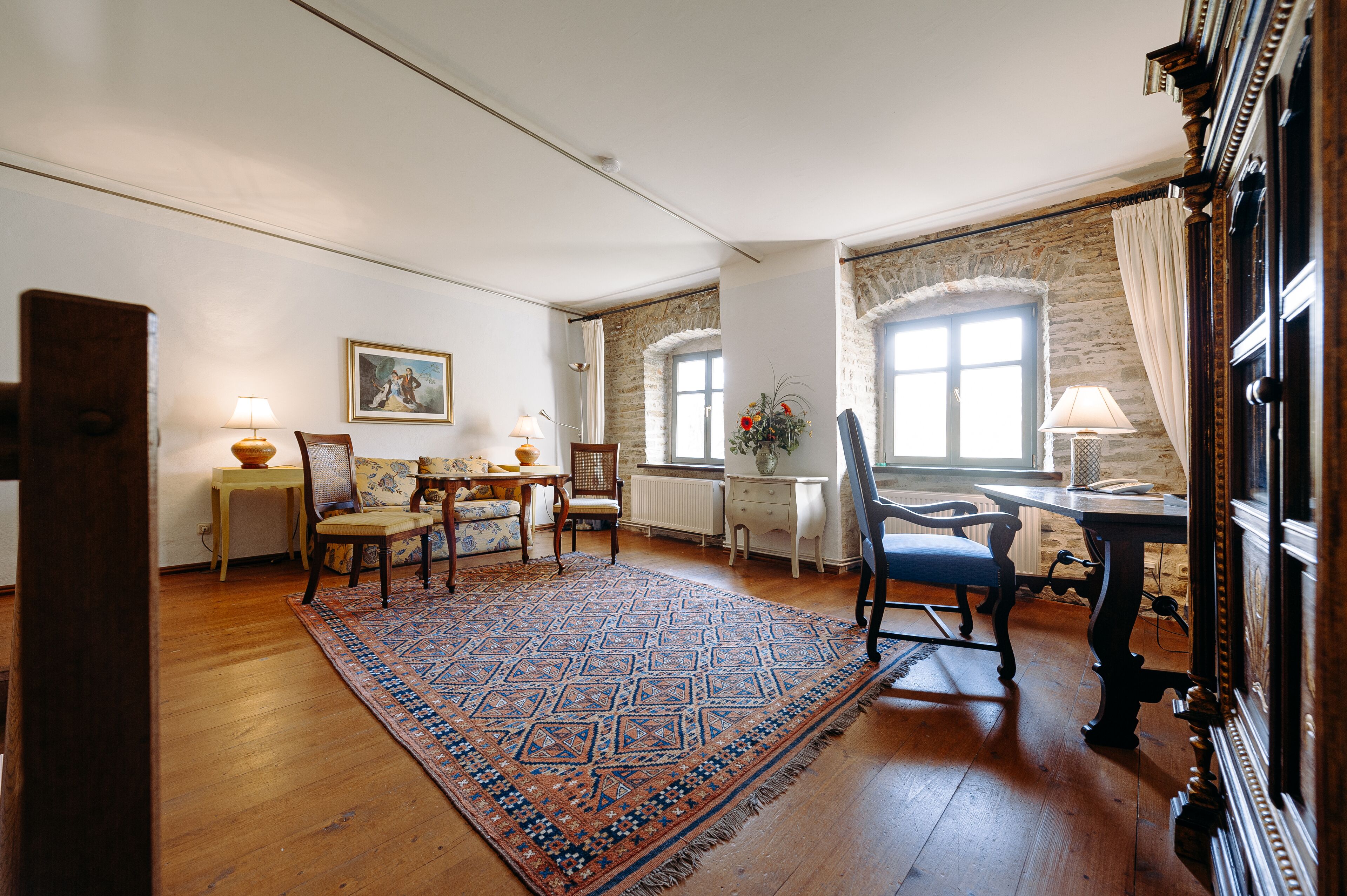 Suite, Parkblick (single use) | Allergikerbettwaren, individuell dekoriert, individuell eingerichtet