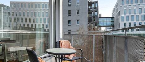Leilighet i sentrum, 2 soverom (stor leilighet) | Terrasse/patio