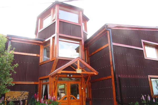 A szálláshely homlokzata