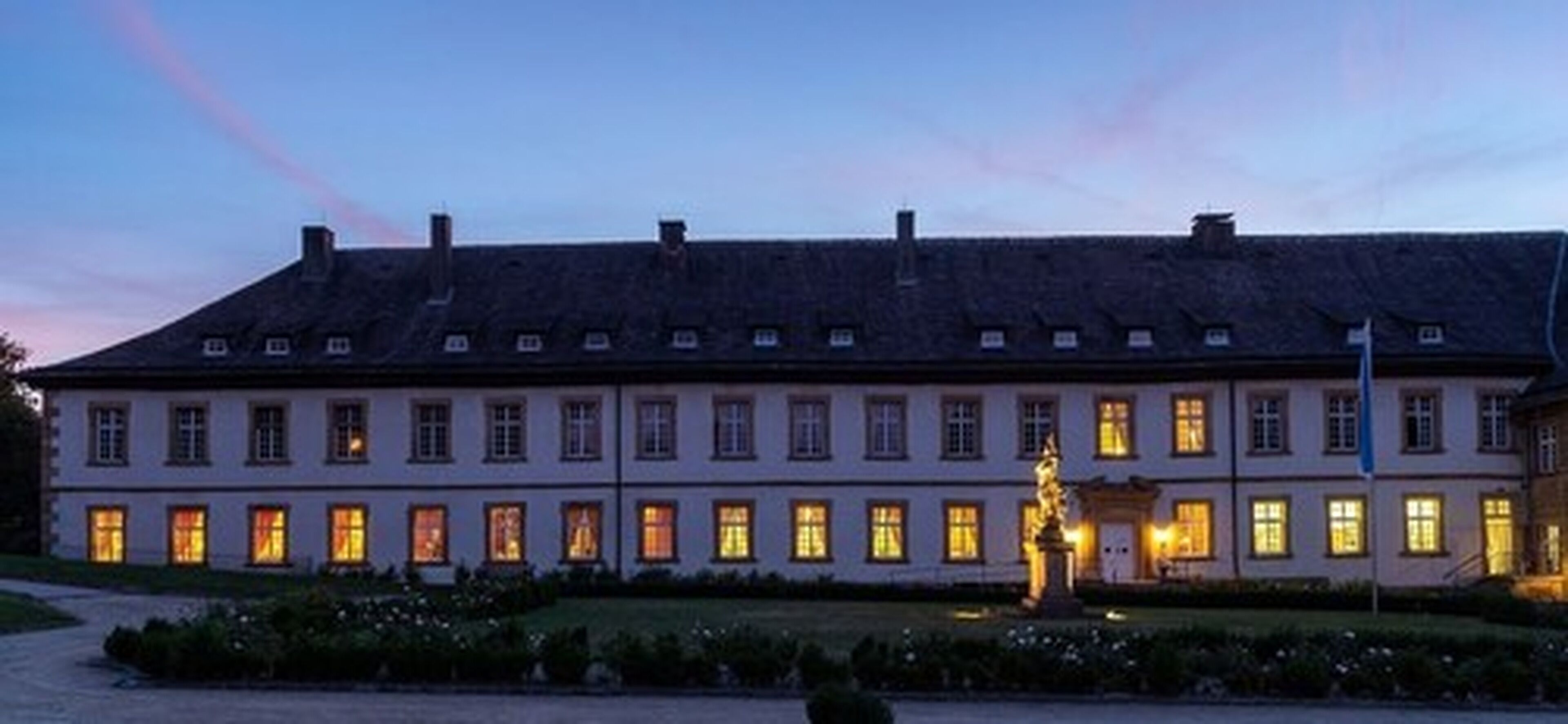 front of property – evening/night