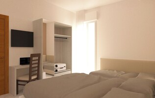 BILOCALE CON CUCINA 5 | Biancheria da letto ipoallergenica, minibar, una cassaforte in camera
