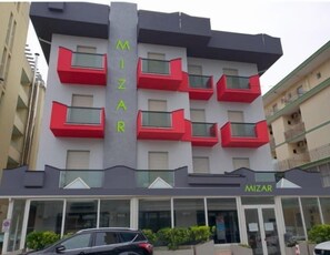 Façade de l’hébergement