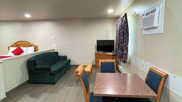 Room, 2 Queen Beds, Non Smoking (Efficiency) | In-room dining