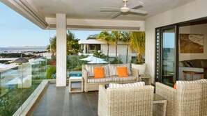 Premium Apartment | Terrace/patio - Leora Beach by Horizon Holidays (Tamarin)