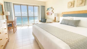 Free minibar, in-room safe, desk, laptop workspace