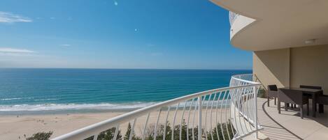 Uitzicht vanuit accommodatie