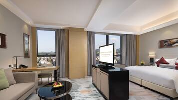 豪華客房, 1 張特大雙人床, 城市景觀 | 1 間臥室、高級寢具、羽絨被、迷你吧