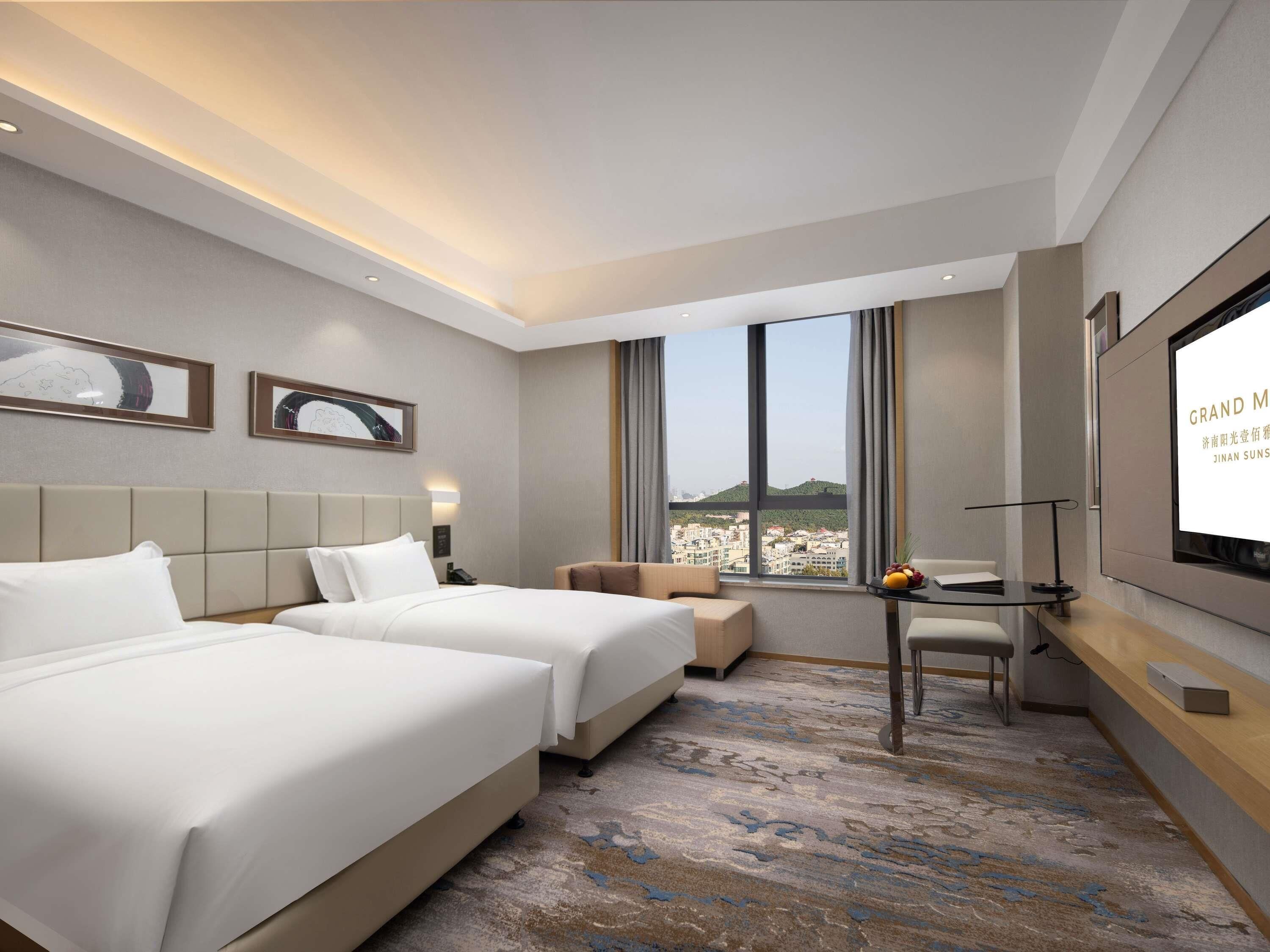 Chambre Deluxe, 2 lits une place | Literie de qualité supérieure, couette en duvet d'oie, minibar