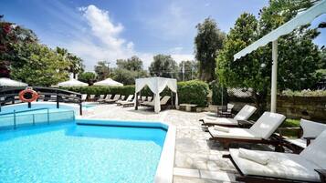 สระว่ายน้ำกลางแจ้ง