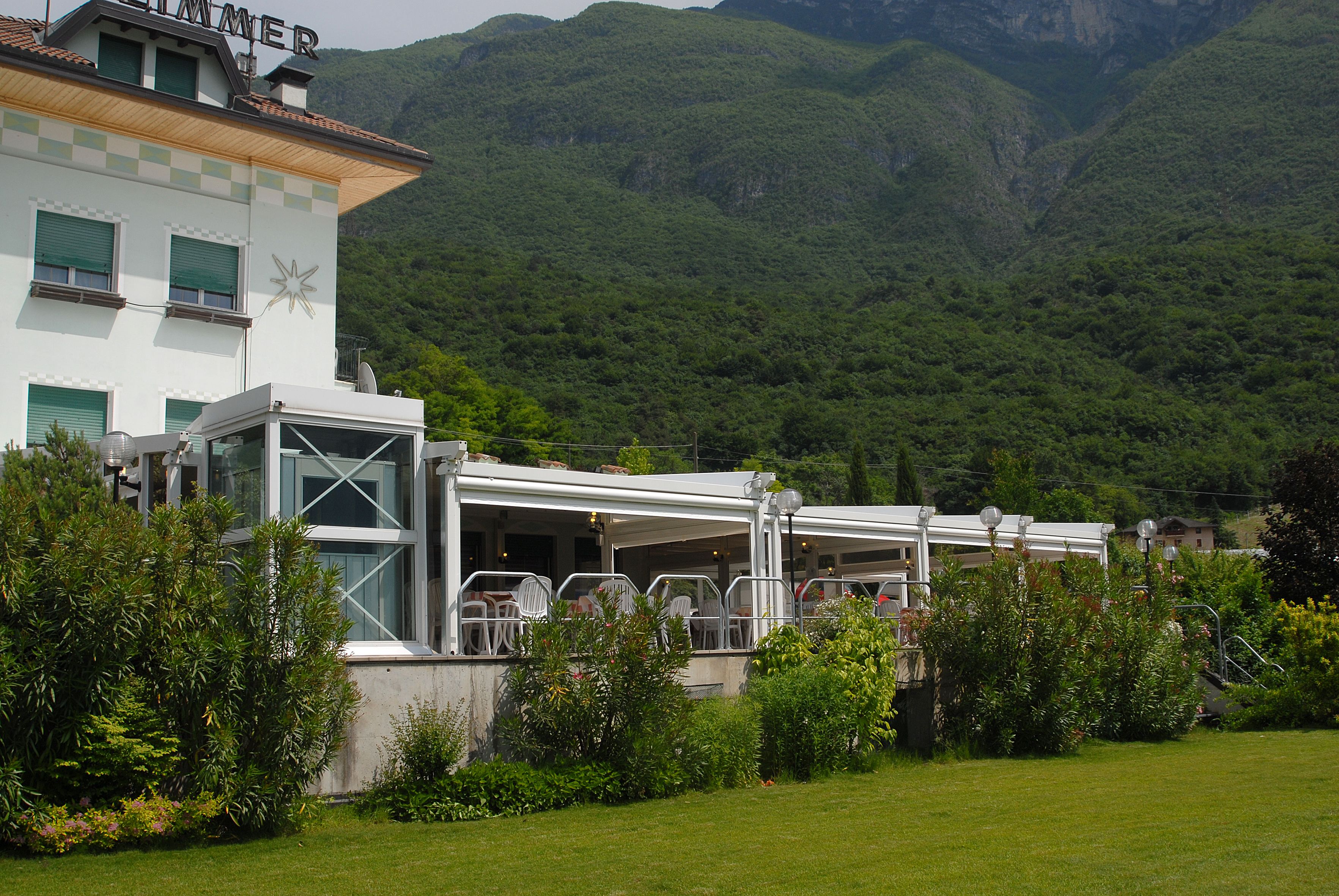 Façade de l’hébergement