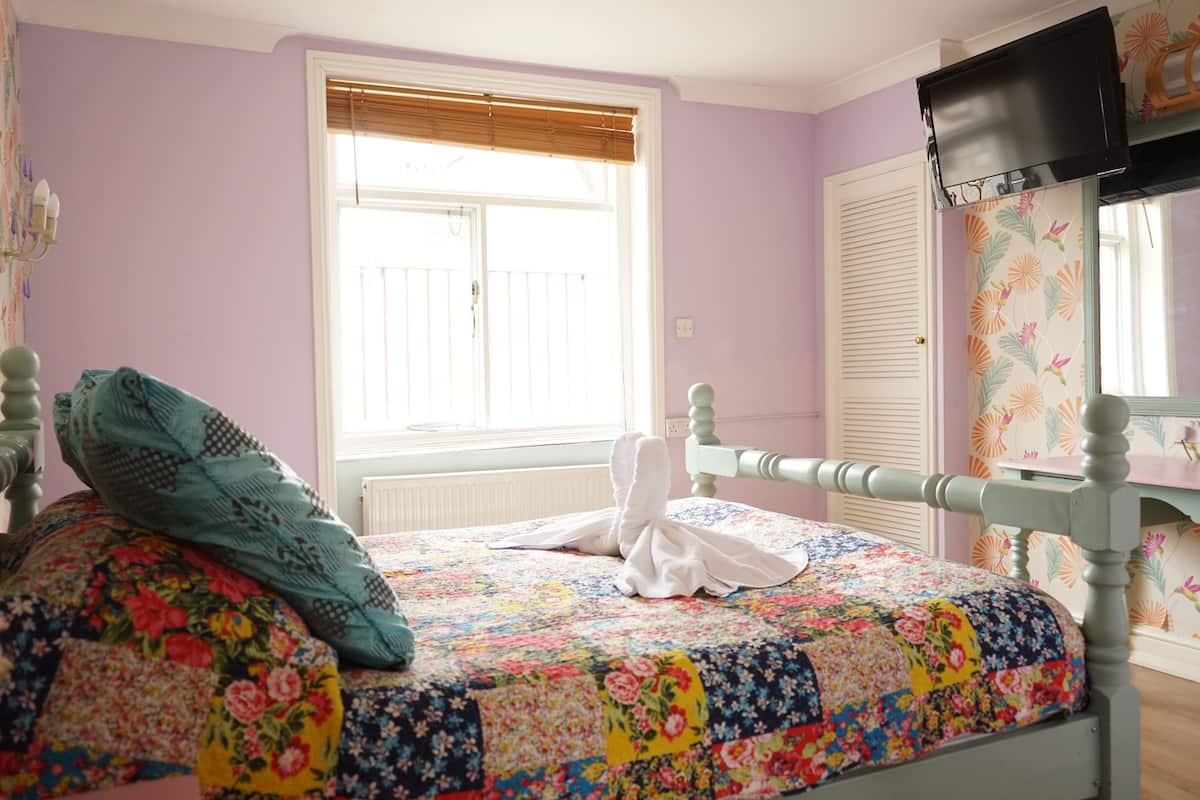 Deluxe tweepersoonskamer, 1 kingsize bed | Kameruitzicht