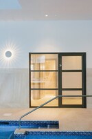 Egyptian cotton sheets, premium bedding, in-room safe, desk