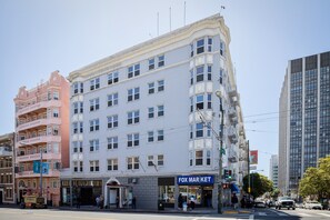 Façade de l’hébergement