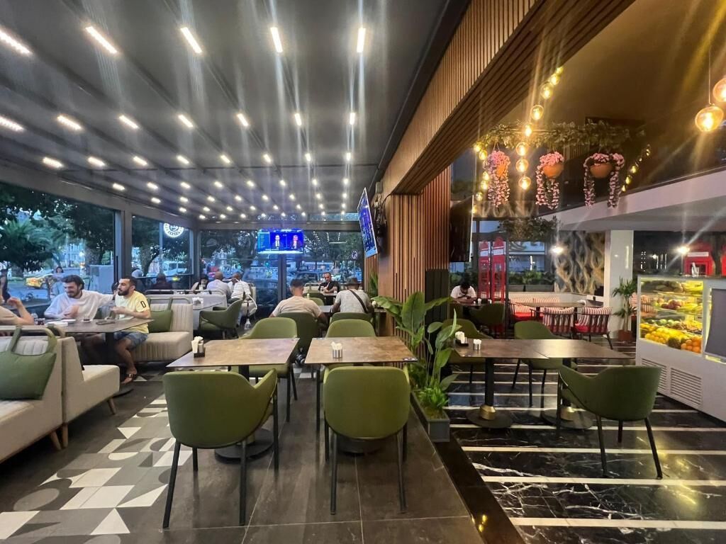 Breakfast, lunch, dinner served; Turkish cuisine 