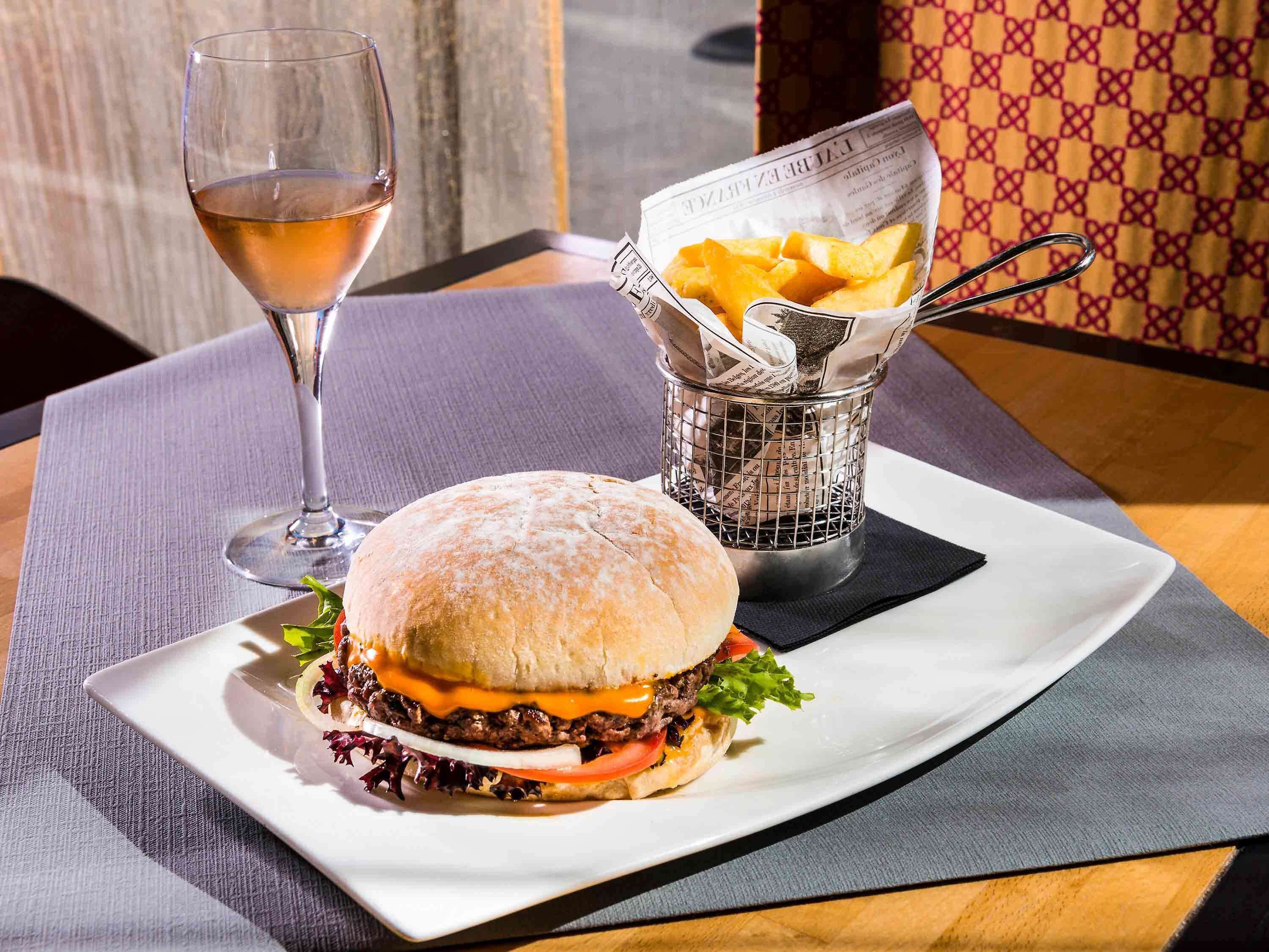 breakfast, lunch, dinner served; local cuisine