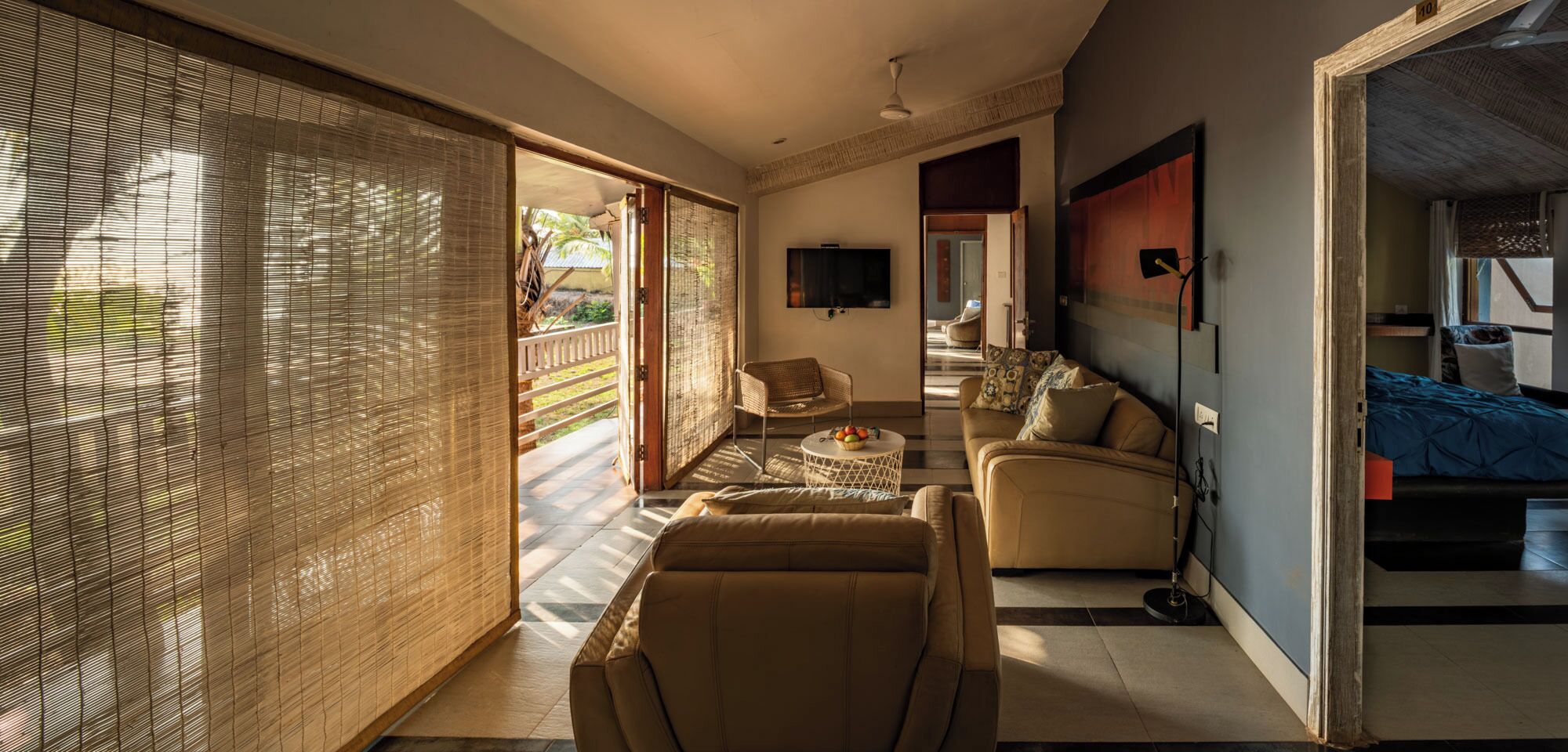 Premium Penthouse, 3 Bedrooms | Living area | 32-inch LCD TV with satellite channels, TV