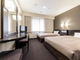 Twin Room, Non Smoking (Main Building) | Down comforters, desk, blackout drapes, free WiFi