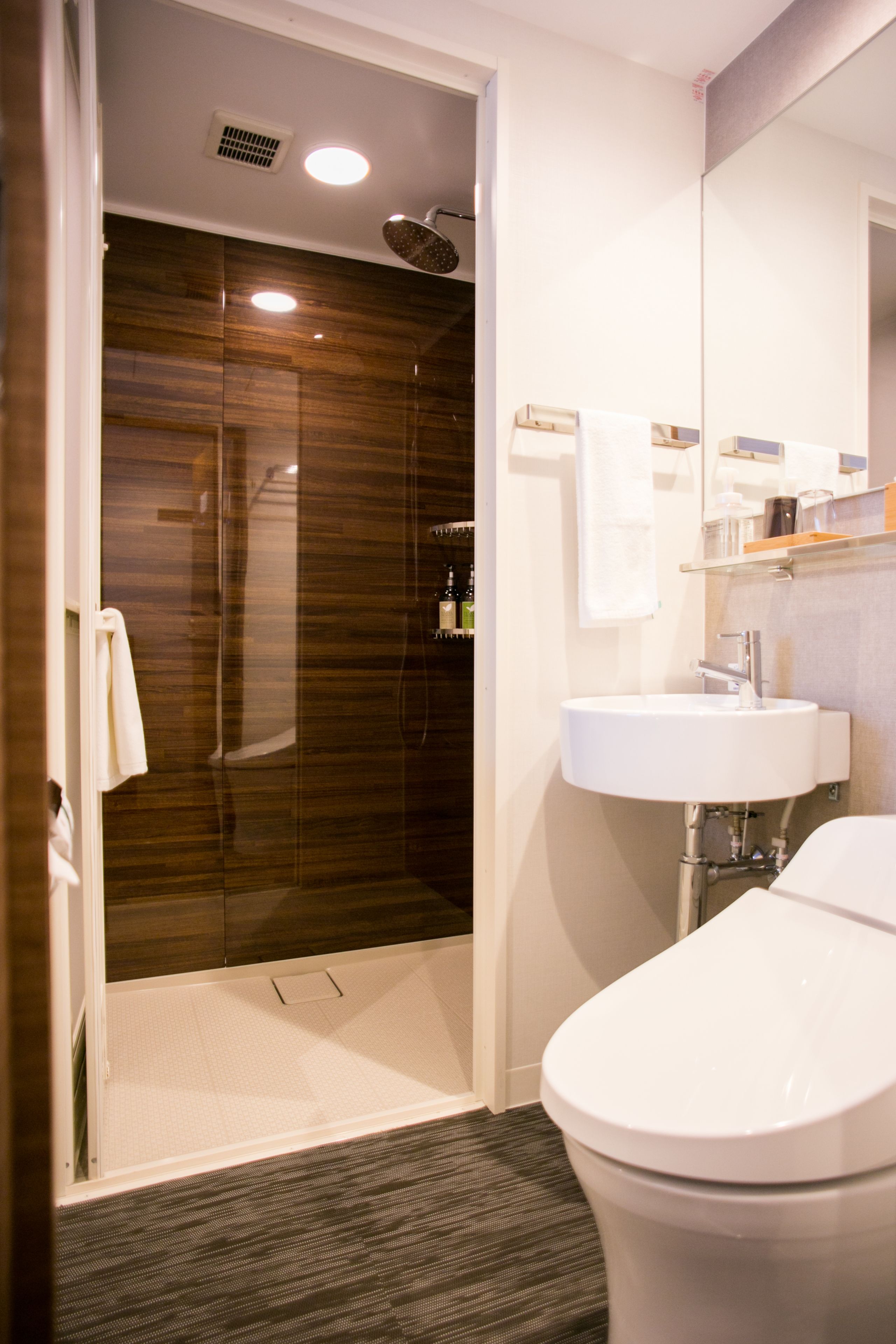 free toiletries, hair dryer, slippers, bidet