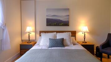 Comfort Double Room, 1 Queen Bed | Premium bedding, Select Comfort beds, individually decorated