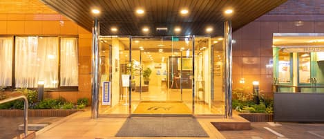 EntrĂ©e de lâhĂ©bergement