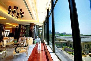 Vue depuis l’hébergement