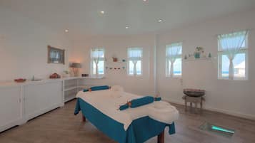 Couples treatment rooms, facials