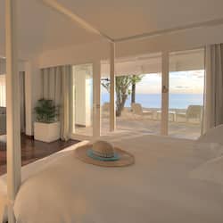Beach Junior Suite | 1 bedroom, free minibar items, in-room safe, desk