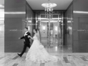 Indoor wedding