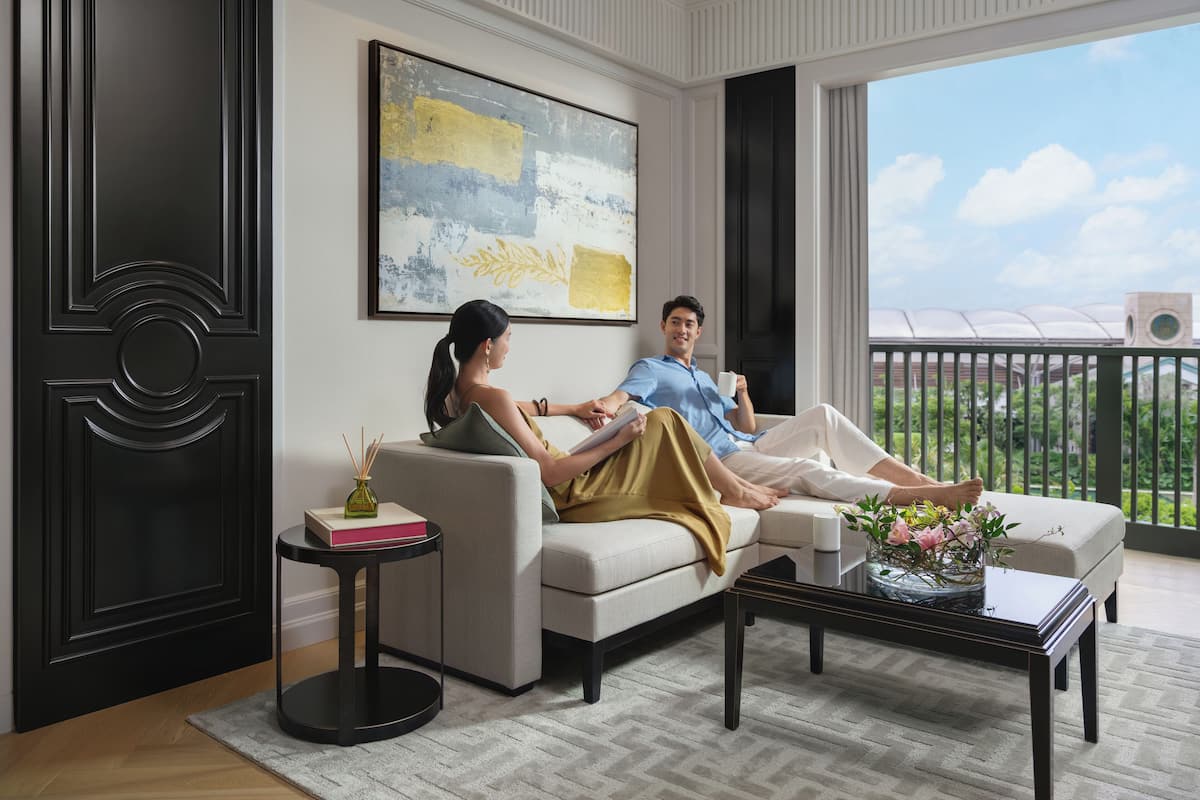 Premium bedding, pillow-top beds, free minibar items, in-room safe