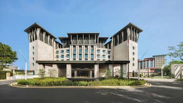 Fassade der Unterkunft