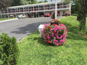 Front of property – evening/night