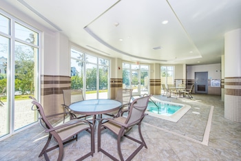 Indoor spa tub at Holiday Inn Express & Suites Charleston Arpt-Conv Ctr Area