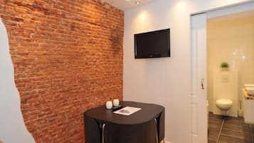 Blick von der Unterkunft