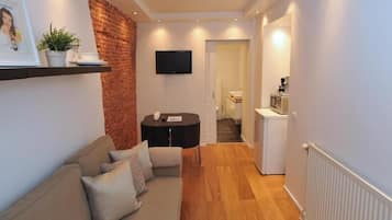 Blick von der Unterkunft