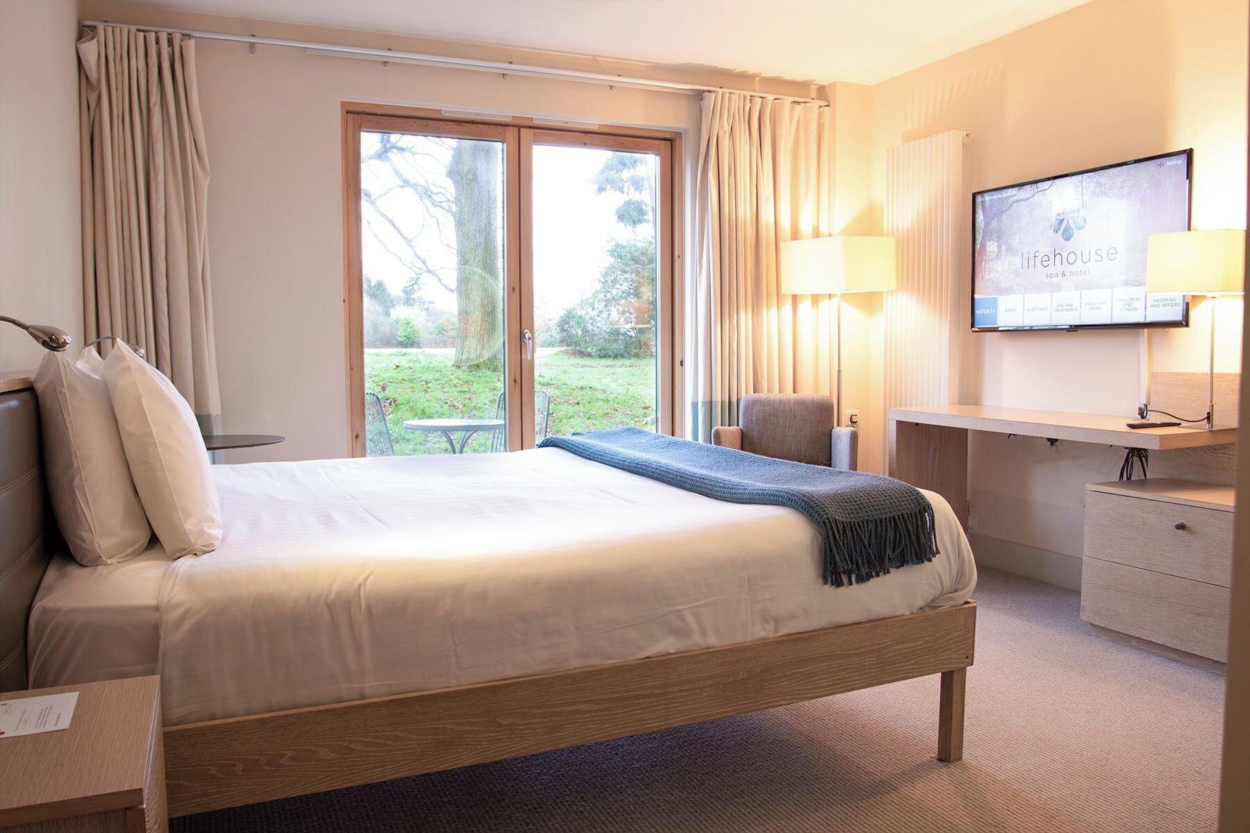 Habitación superior, vista al jardín | Vista desde la habitación