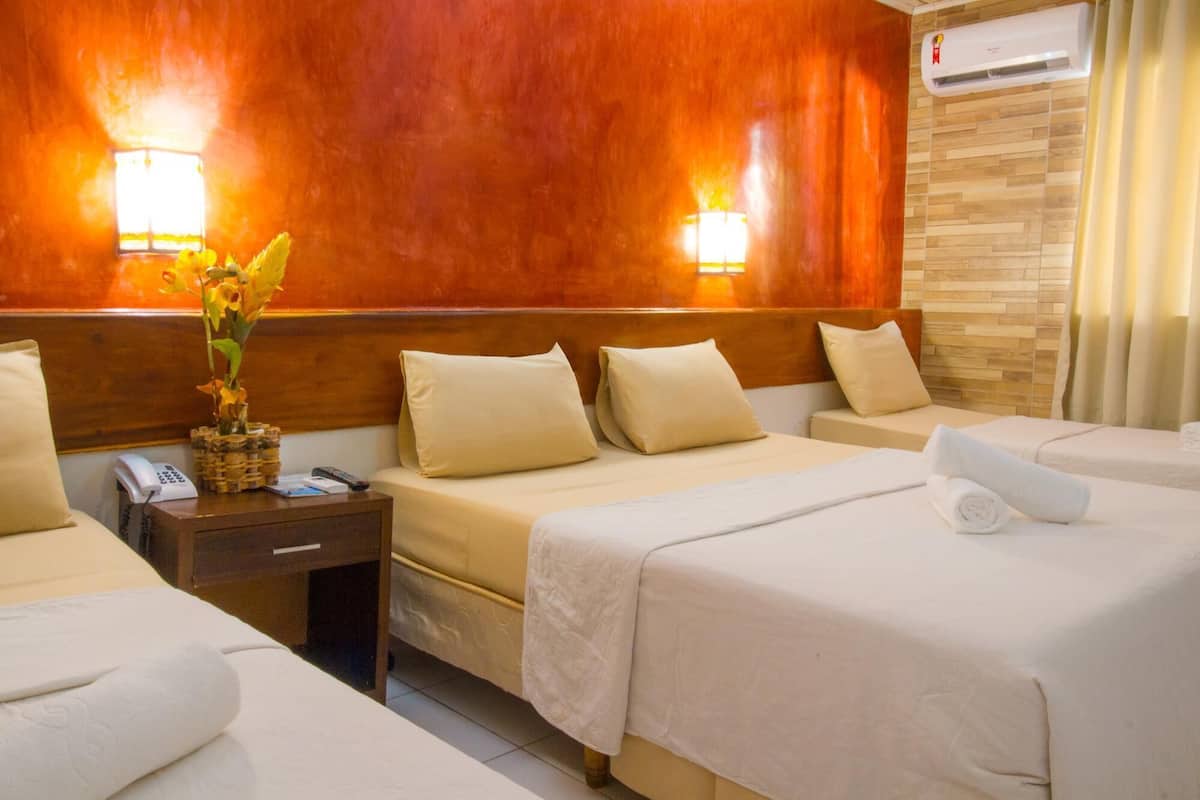 In-room safe, blackout curtains, soundproofing, free cots/infant beds