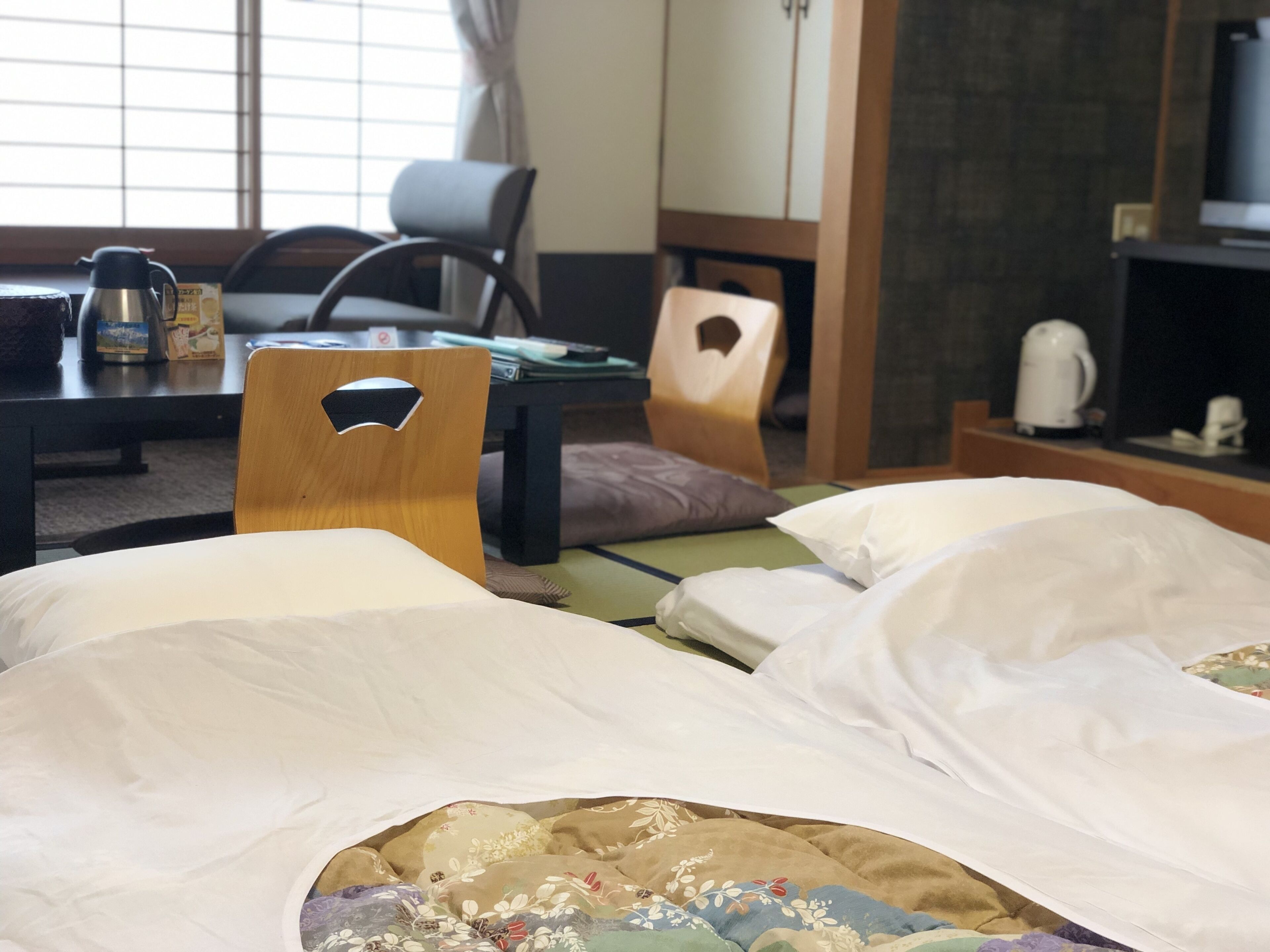 japanese room 8 tatami mat room (shared bath), non smoking | 1 bedroom, in-room safe, free wifi, bed sheets