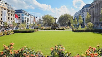 Stadsuitzicht vanuit accommodatie