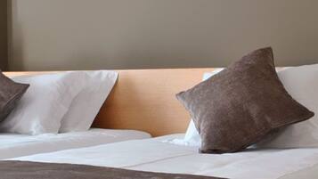 In-room safe, desk, blackout curtains, soundproofing