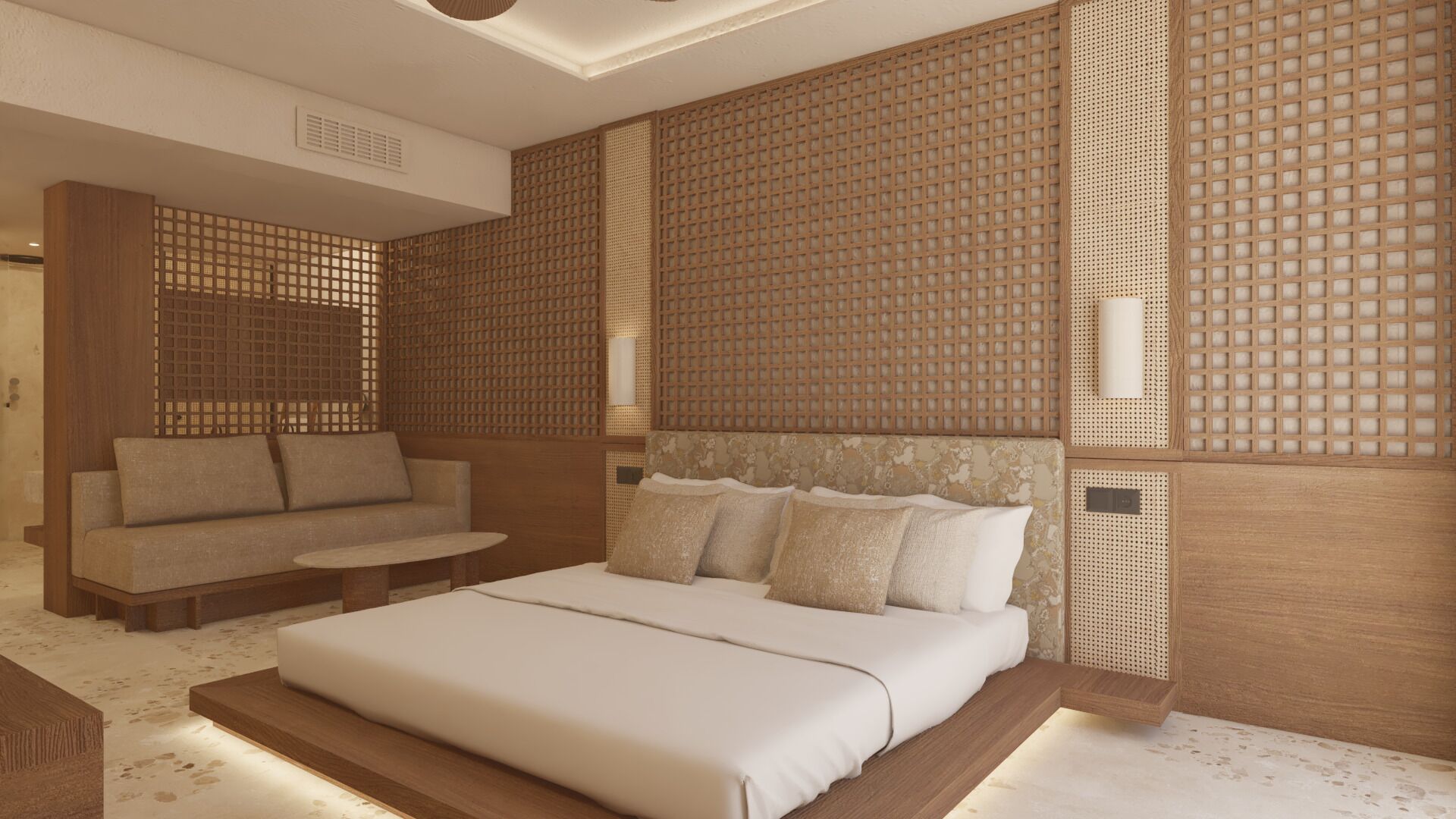 Studiosuite – exclusive, terrasse, 1. etasje | Minibar, safe på rommet, blendingsgardiner og lydisolert