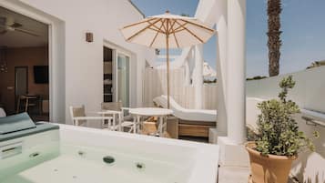 Suite Sénior, vue marina | Terrasse/Patio