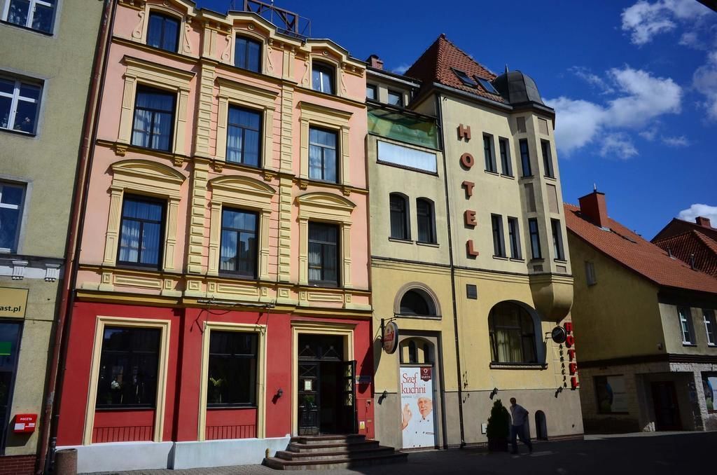 Majoituspaikan julkisivu