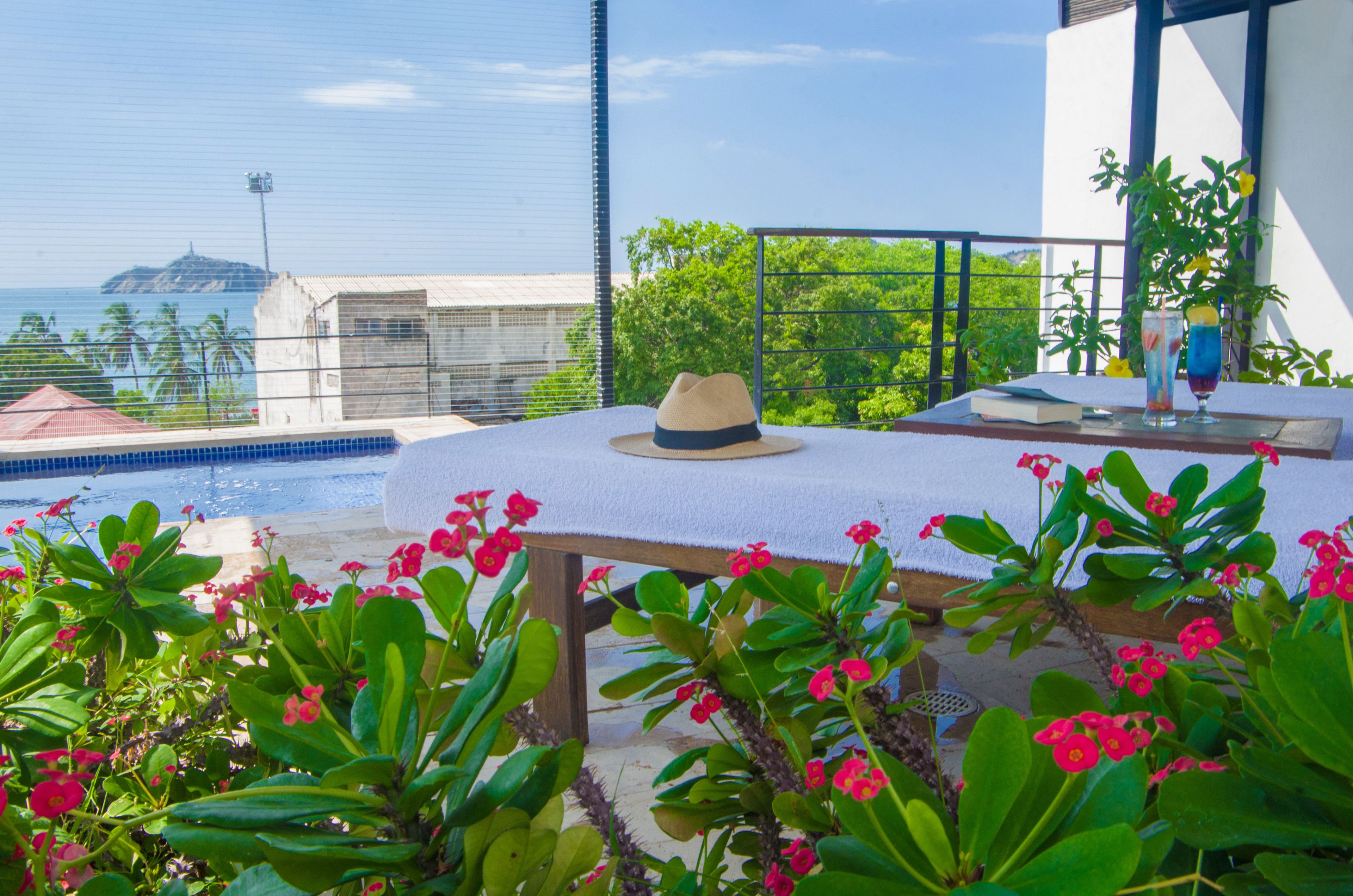 suite, private pool | view from room