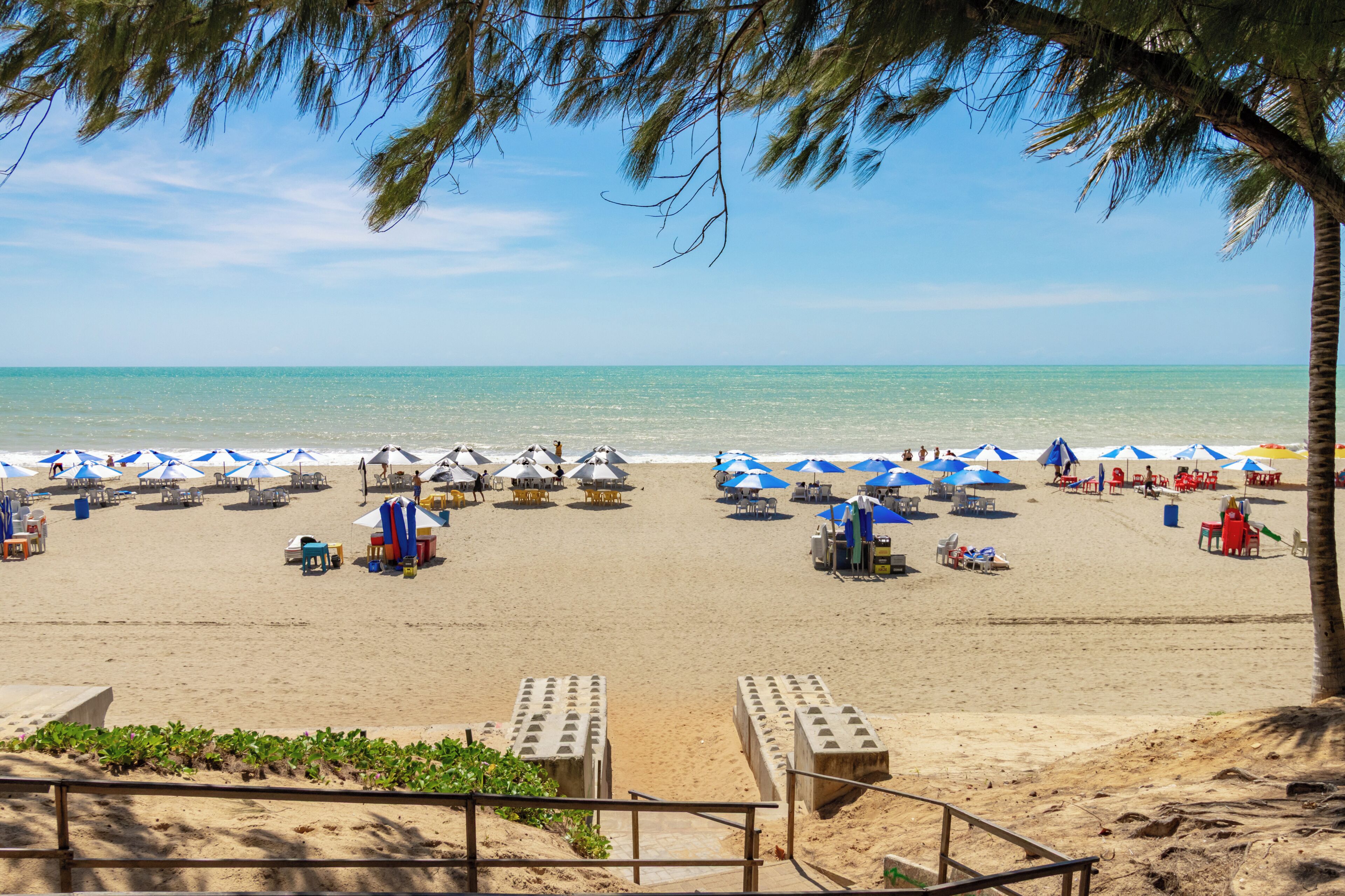 Ubicación a pie de playa y toallas de playa